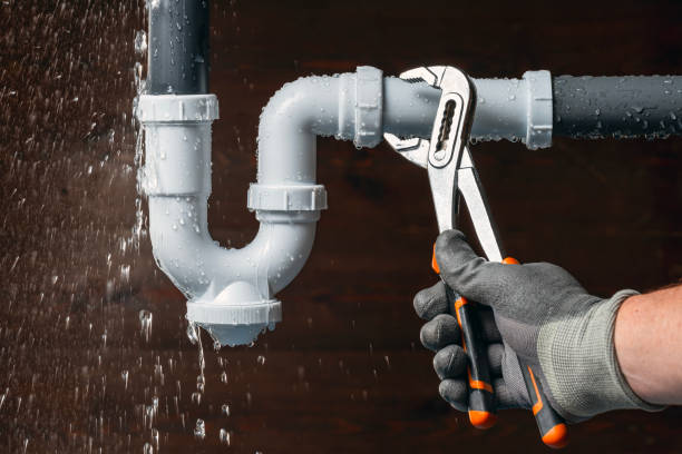 Professional Water Line Repair technician working in Haskell, NJ